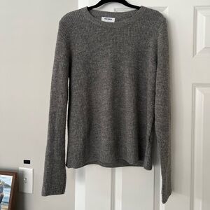 Gray Old Navy Crew Sweater